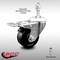 Service Caster 3.5 Inch SS Phenolic 3/8 Inch Threaded Stem Caster with Total Lock Brake SCC SCC-SSTSTTL20S3514-PHS-381615 - alternate 1